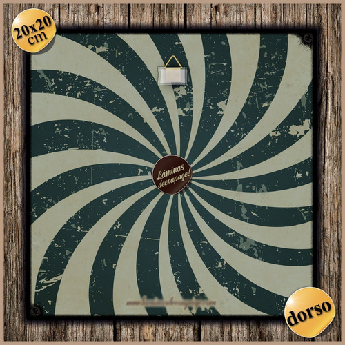 #270 - Cuadro Vintage 30 X 30 - Estilo Náutico Mar No Chapa