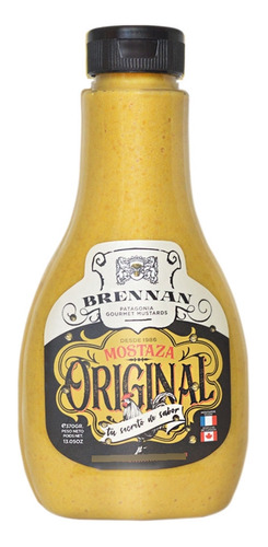 Mostaza Original - Brenann - 370 Grs