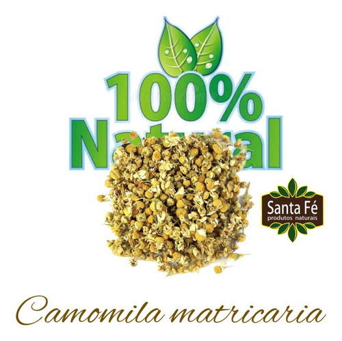 Camomila Chá -  Flor Seca 100% Natural 50g