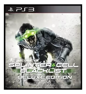 Splinter Cell Blacklist Deluxe Edition ~ Ps3 Español