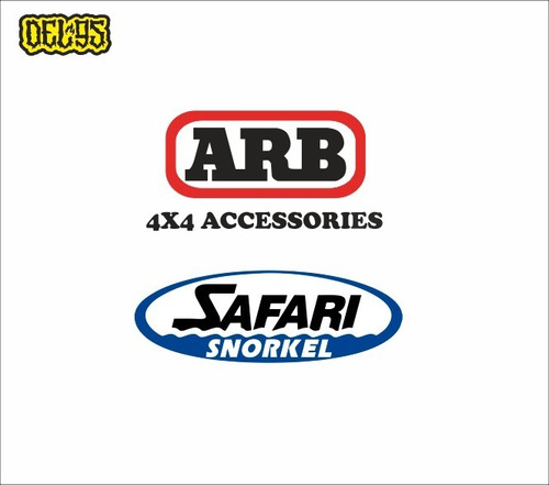 Calcomanias Logo Safairi Arb Para Coche Carro Paquete 16 Uni