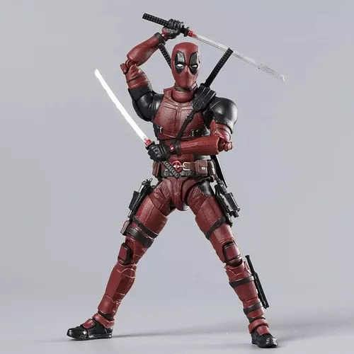 Para Novo Boneco De Ação Em Pvc Shf Deadpool 2, Modelo De/.1