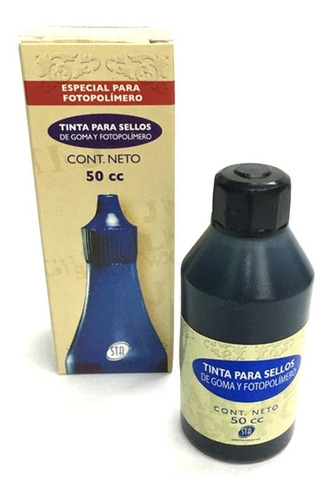 Tinta Para Sellos Sta 50 Cc X Unidad 