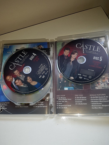 Castle Serie 2a Temporada Completa 5 Dvd