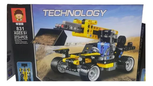 Lego Kit De Construcción Pala Excavadora Urbana 273 Pieza 3d
