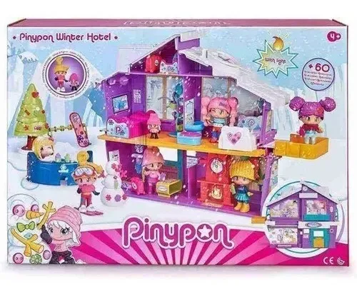 Pinypon Winter Hotel Casa De Invierno Con Luz Y Mu ecas