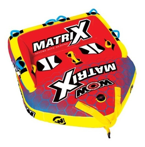 Flotador Inflable Matrix Wow Remolcable Deportes Acuatico 4p