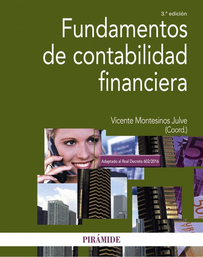 Libro Fundamentos De Contabilidad Financiera - Montesinos, V