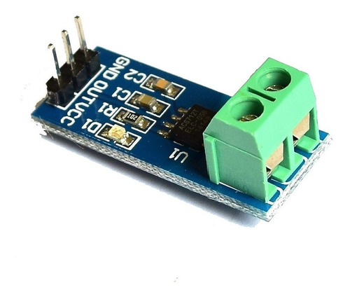 Modulo Sensor De Corriente Acs712 ± 30a Efecto Hall Arduino