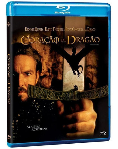 Blu-ray : Coração De Dragão - Sean Connery -original Lacrado