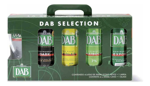 Pack Dab Selection 4 Latas + Copa