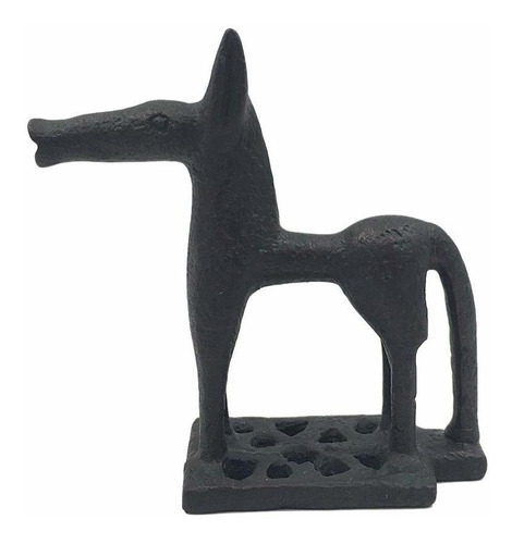 Figura Decorativa 2.8 In Diseño Caballo Griego