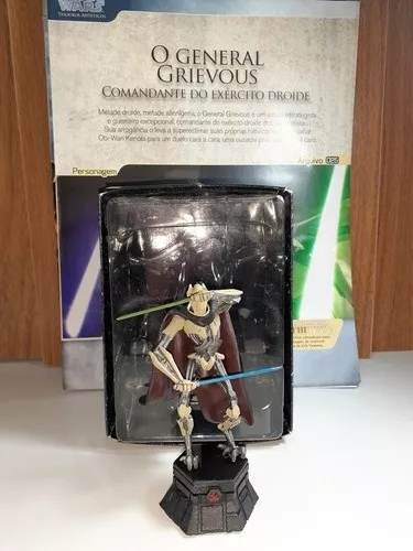 Miniatura General Grievous Star Wars Xadrez De Metal.