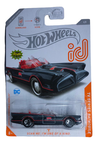 Hot Wheels Batman Tv Series Batmobile Id Chip Identificación