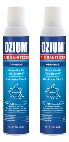 Ozium® Desinfectante De Aire Y Eliminador De Olores De 8 Onz