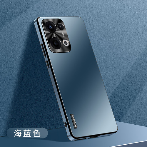 Funda Para Oppo Reno 13 Pro 12 11 10 Pro+ 9 8 Funda De Teléfono De Metal Mate Resistente, Lente Resistente, Funda De Protección Total