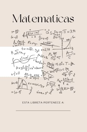 Libreta Para Materia De Matematicas Francisco Javier Herrera