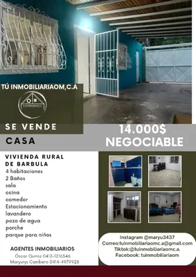 Casa en venta