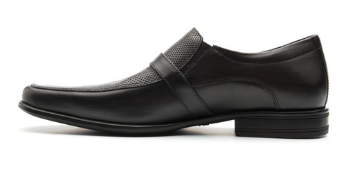 Calzado Zapato Flexi 90704 Negro Tan Casual Oficina Vestir