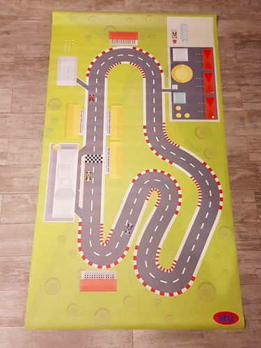 Imagen 9 de 10 de Lona Interactiva Pista De Autos Y Rayuela Reversible 90x170