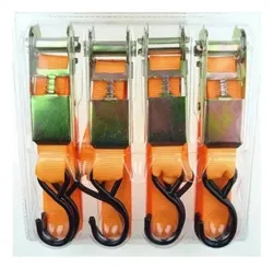 Comprar Hutz Jogo 4 Fitas Cintas Carga C/ Catraca 4.5m Hutz no Mercado Livre