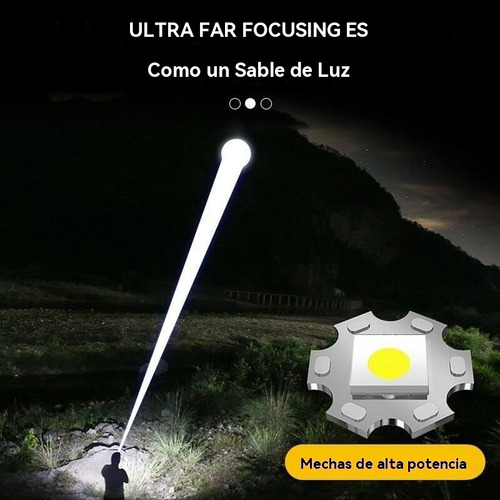 Ga Power Bank Flashlight 2 En 1 Recargable Por Usb