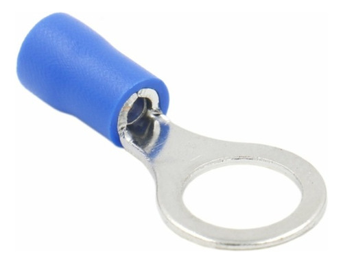 Terminal Olhal Pré-isolado Azul 1,5mm A 2,5mm M8 - 100 Peças