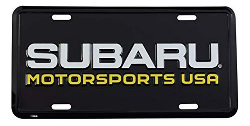 Matrícula Oficial Subaru Motorsports Usa Wrx Sti Jdm