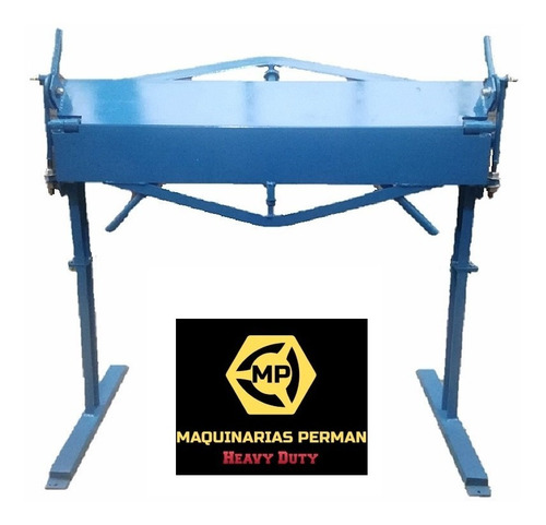 Imagen 3 de 5 de Dobladora De Chapas Pestañadora Manual Profesional 1000 Mm