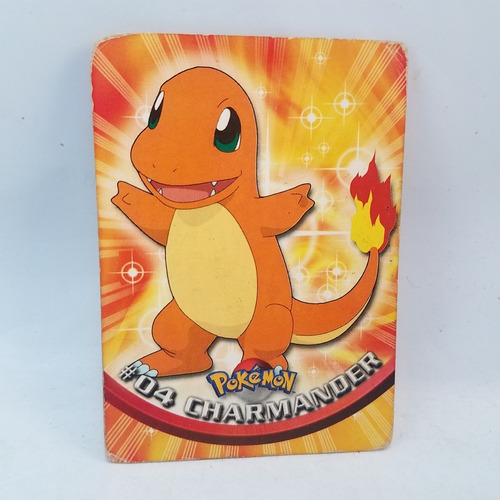 Pokémon Trading Card Topps Animation Edition 04 Charmander