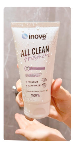 Shampoo E Sabonete Corporal All Clean 2 Em 1 Inove 150g