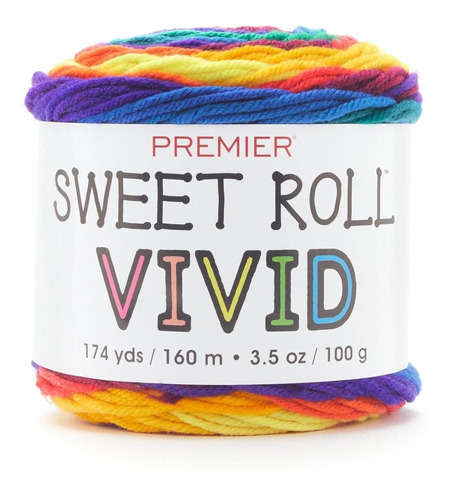 Premier Sweet Roll Vivid Sel-striping Hilo Color Neon