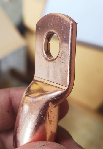 Imagen 3 de 8 de Terminales Ojillo 100% Cobre Calibre 0 Oversized Ebac 20pz.