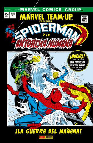 Marvel Team-up, De Aa.vv. Editorial Paninicomics, Tapa Dura En Español