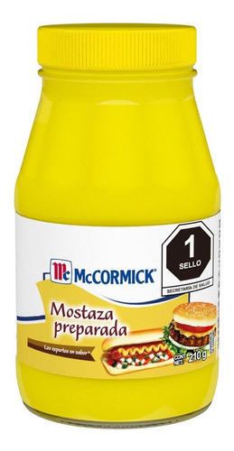 Mostaza Preparada Mccormick 210g