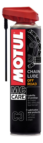 Motul C3 Chain Lube Off Road Lubrifica Corrente 400ml