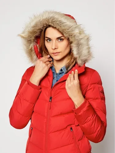 Chamarra calvin klein mujer roja sale
