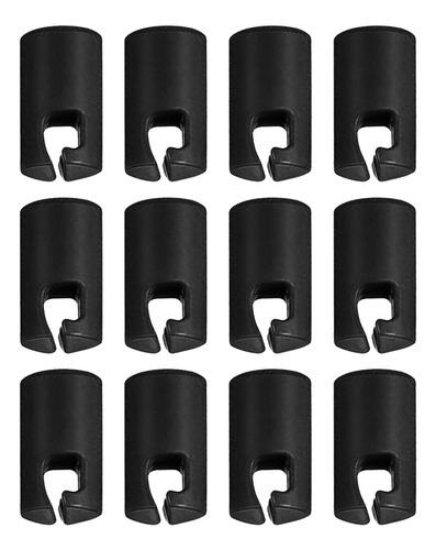 Funda Para Trampolín, Tapas Para Postes, Negro 12 Piezas