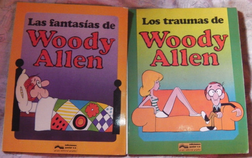 Lote 2 Comics Sobre Woody Allen