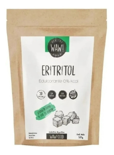 Edulcorante Eritritol X 250g | Sin Tacc | Waw Food | Premium