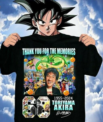 Polera Exclusiva De Toriyama Akira 1955-2024