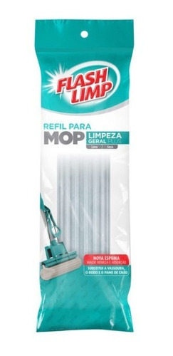 Refil  Mop Limpeza Geral Plus Original Flash Limp