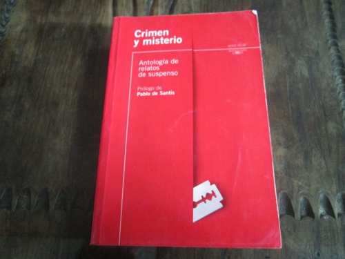 Libro Crimen Y Misterio, Antologia De Relatos De Suspenso