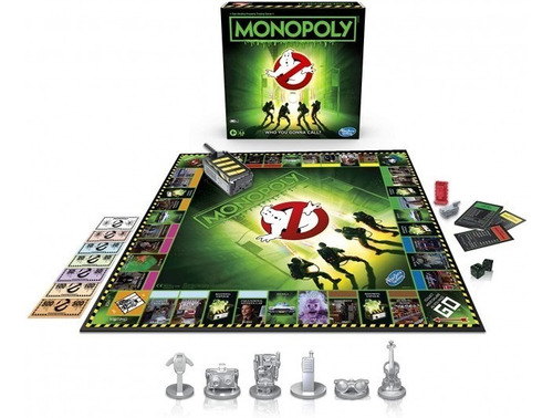 Imagen 4 de 4 de Monopolio Monopoly Cazafantasmas Ghostbusters Nuevo Sellado