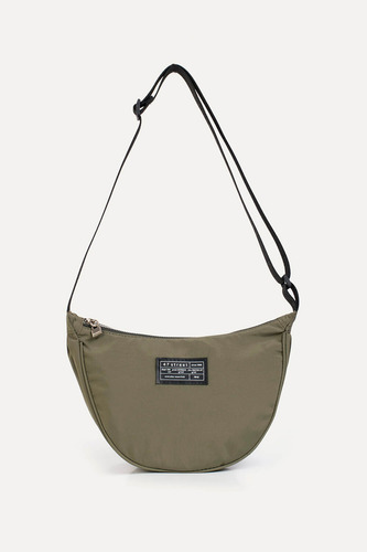 Cartera Boat De Nylon 47 Street Color Verde Oscuro