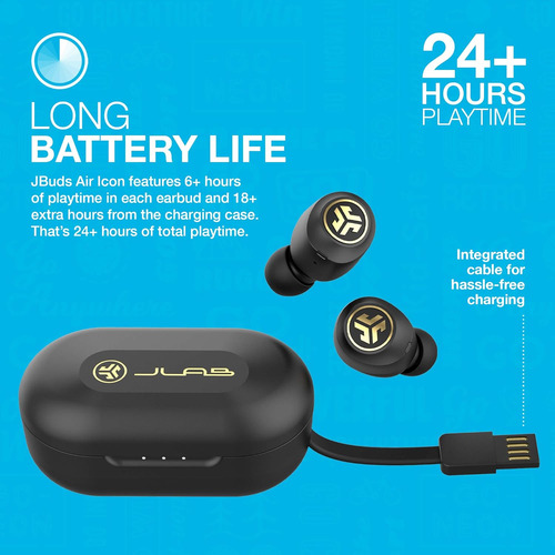Jlab Jbuds Air Icon Auriculares Bluetooth True Wireless...