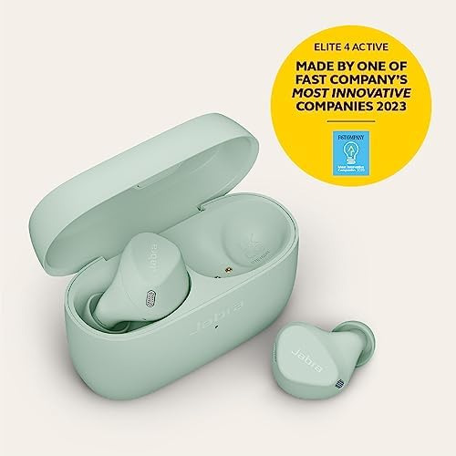 Auriculares Bluetooth Jabra Elite 4 Active True Wireless Min