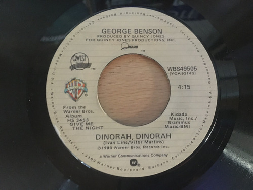 George Benson Give Me Night Vinilo Usa 7'' Simple Jazz Funk