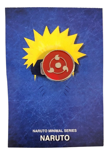 Sharingan Naruto Shippuden Pin Metal Gastovic Anime Store