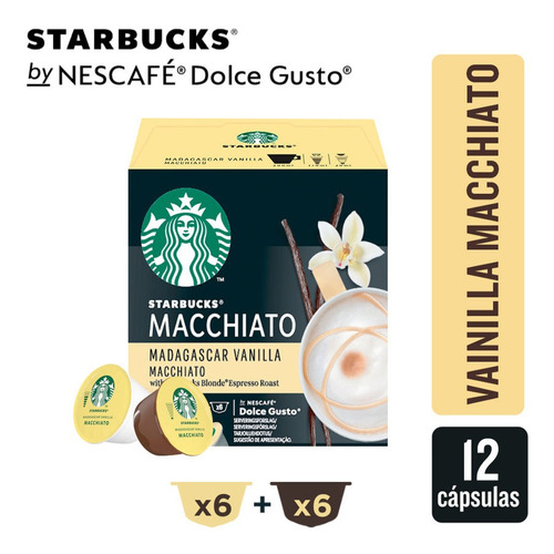Nuevo!! Starbucks By Dolce Gusto Macchiato Madagascar